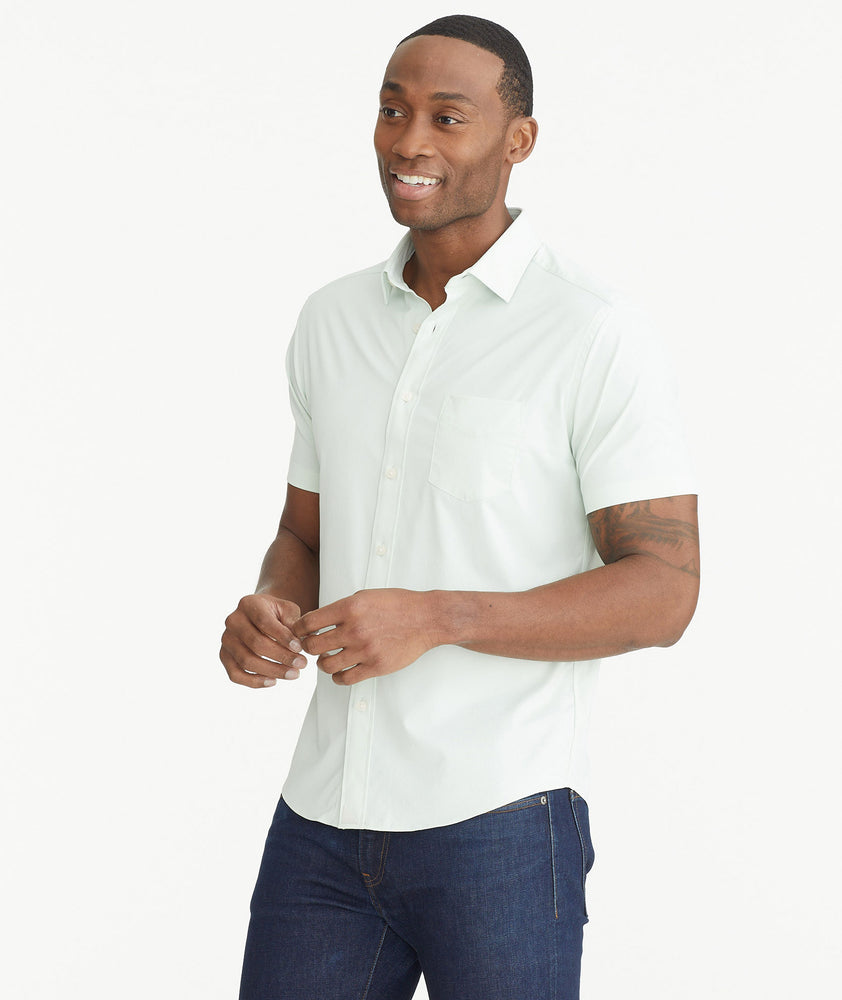 Wrinkle-Free Performance Short-Sleeve Gironde Shirt