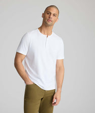 EcoSoft™ Short-Sleeve Henley