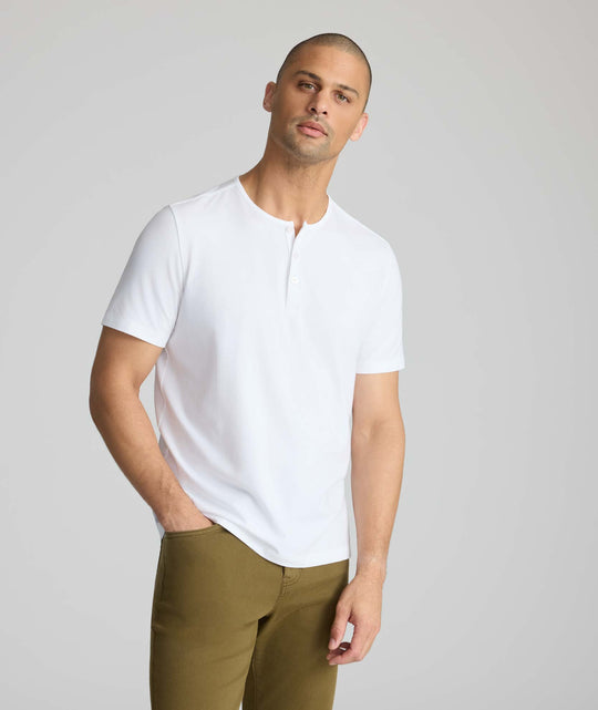 EcoSoft™ Short-Sleeve Henley