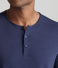 EcoSoft™ Short-Sleeve Henley Zoom