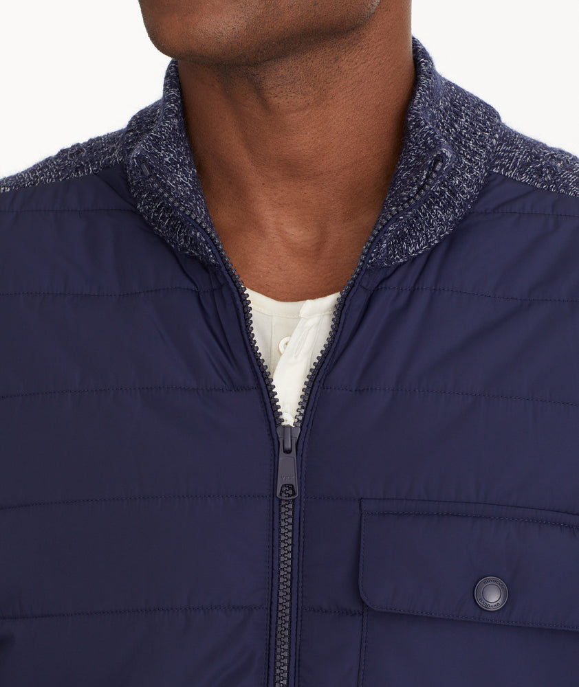 Marled Sweater Jacket