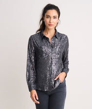 Sequin Harlow Shirt - FINAL SALE