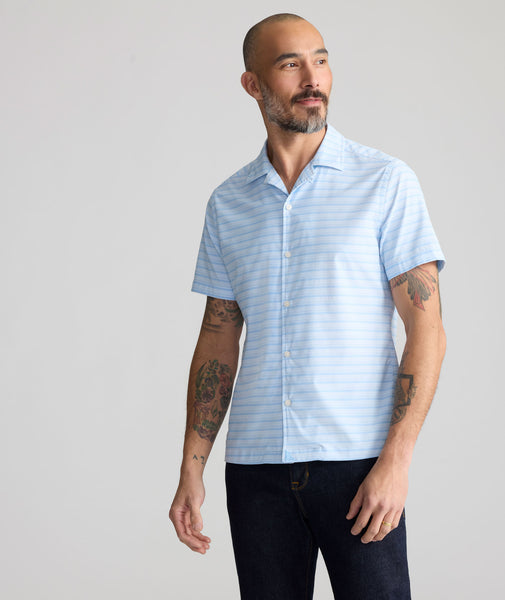 UNTUCKit | Performance Short-Sleeve Camp Collar Shirt