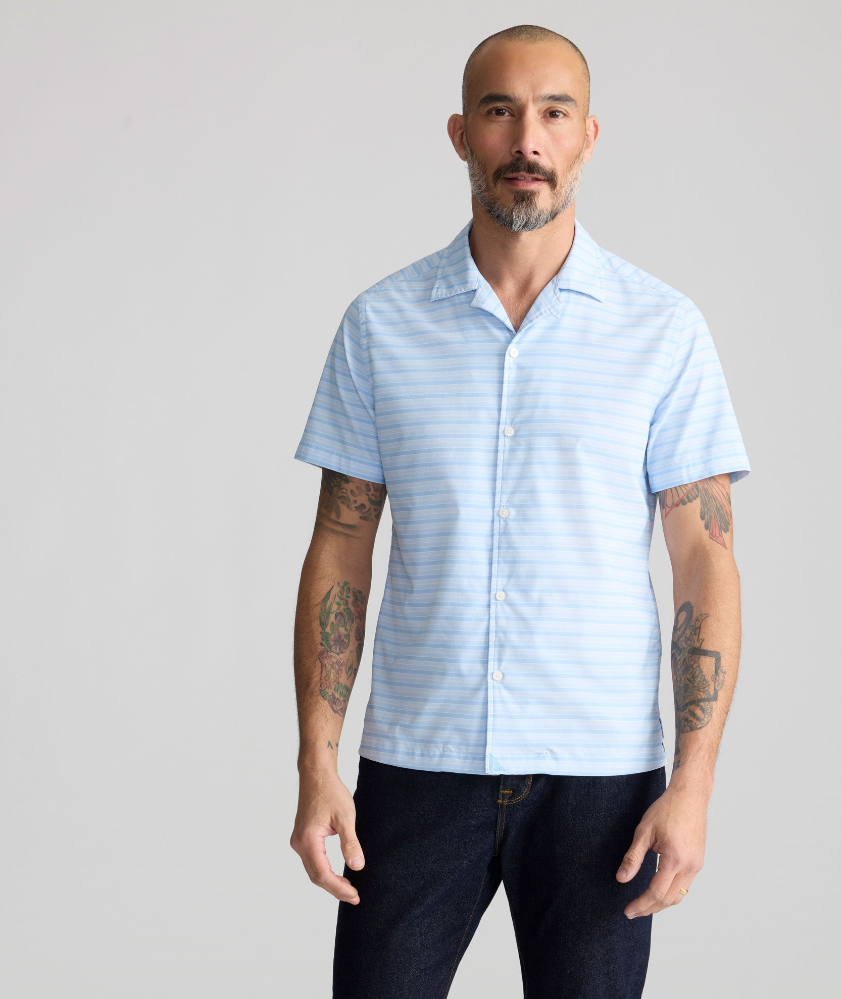 UNTUCKit | Performance Short-Sleeve Camp Collar Shirt