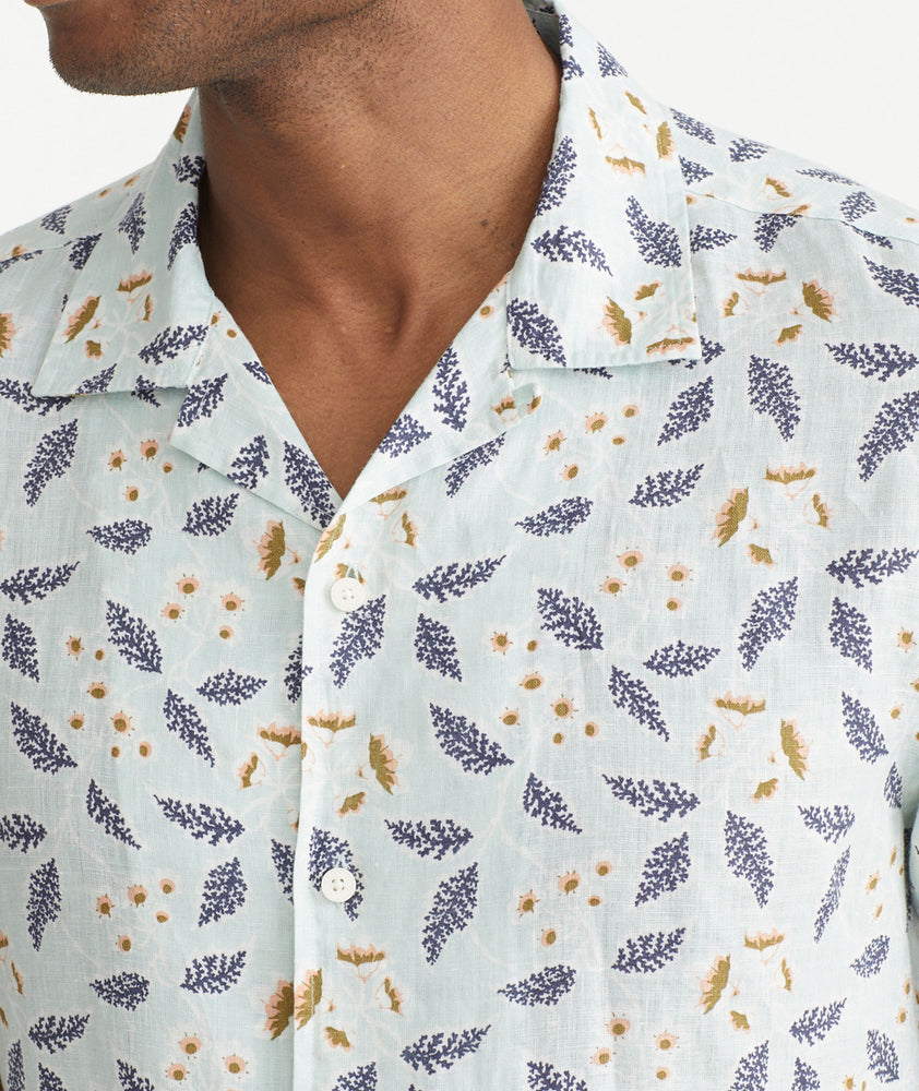 Linen Short-Sleeve Heaton Shirt - FINAL SALE