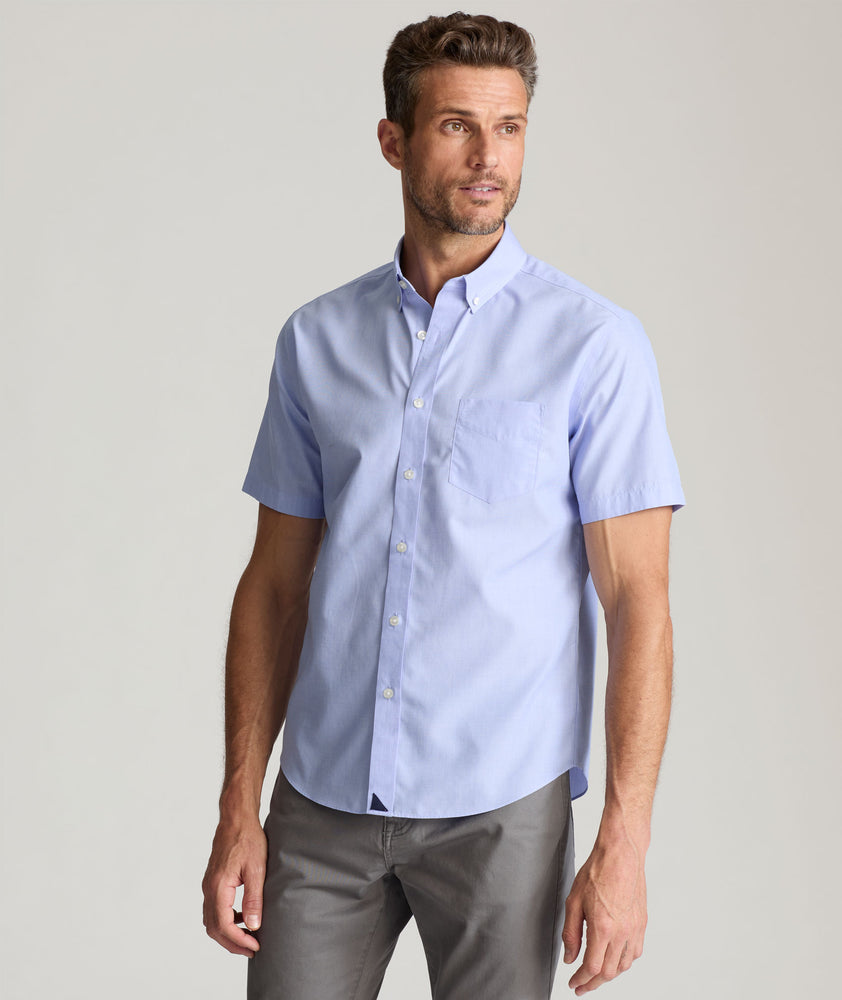 Model wearing a Hillstowe in Light Blue