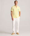 Vintage Wash Short-Sleeve Camp Collar Shirt