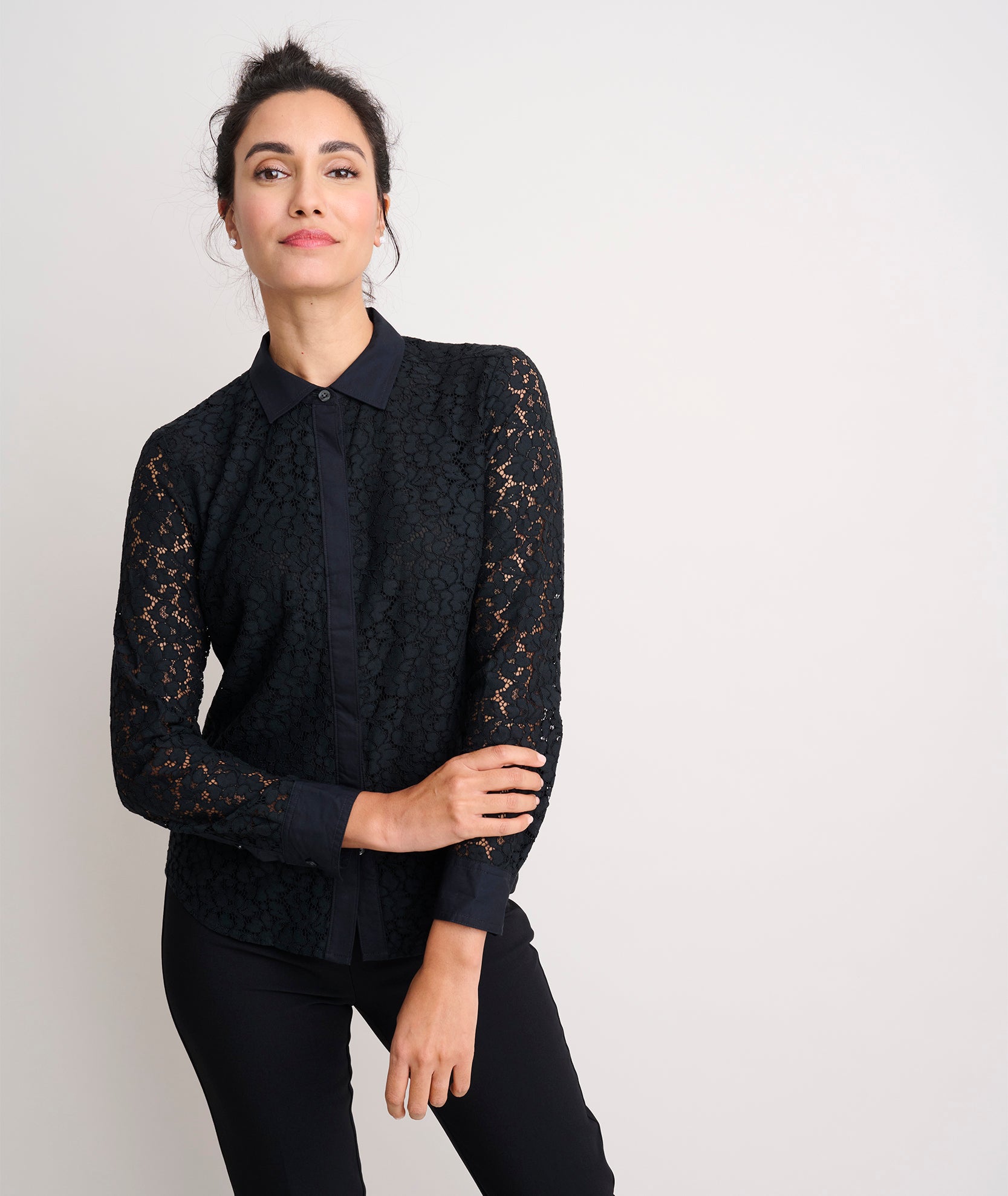 Lace Women's Blouses Under $10 Giftesty Women's Plus Size