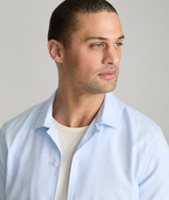 Cotton-Blend Short-Sleeve Hughes Shirt Zoom