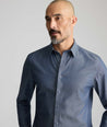 Model is wearing UNTUCKit Wrinkle-Free Ironford Shirt. 