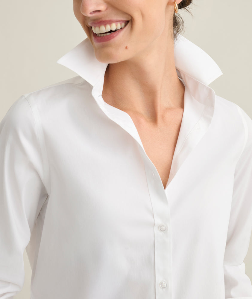 UNTUCKit | Wrinkle-Free Classic Fit Isabella Shirt - White UNTUCKit | Wrinkle-Free Classic Fit Isabella Shirt - White
