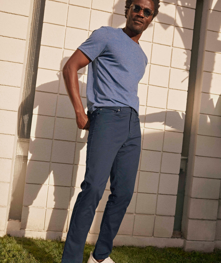 5-Pocket Chino Pants Navy | UNTUCKit