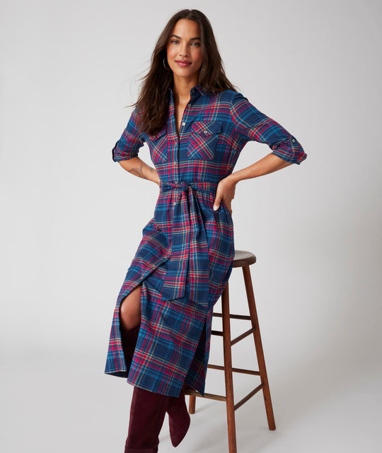 Cotton Midi Joni Shirtdress