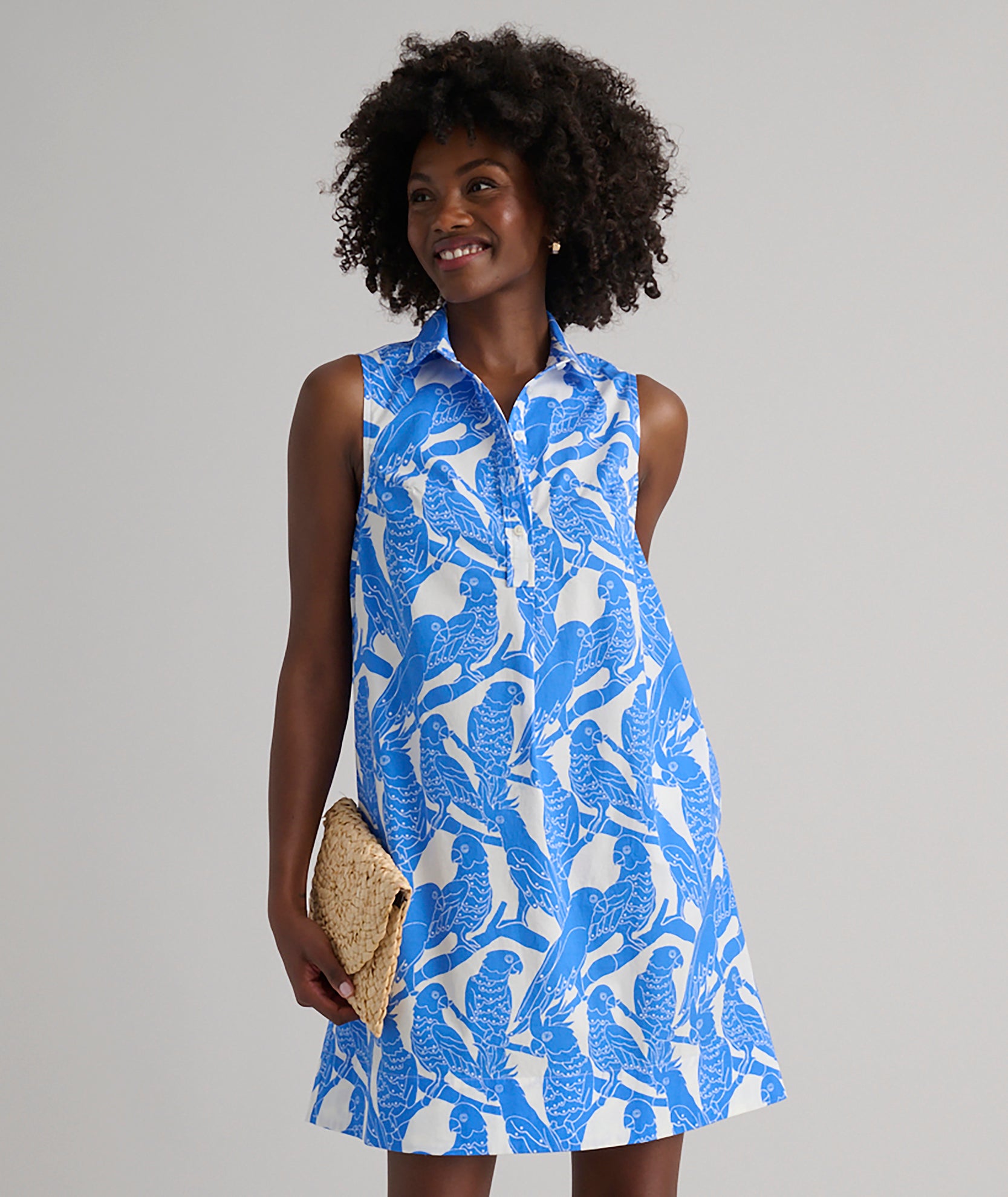 jordan women dress Stretch Cotton Printed Blue Parrot Print Azazie A-Line/Princess V-Neck Floor-Length Color:Belle Meade Black The Jordan Flight Graphic baby girls dresses