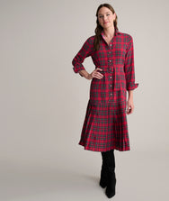 Plaid Judy Pleated Dress