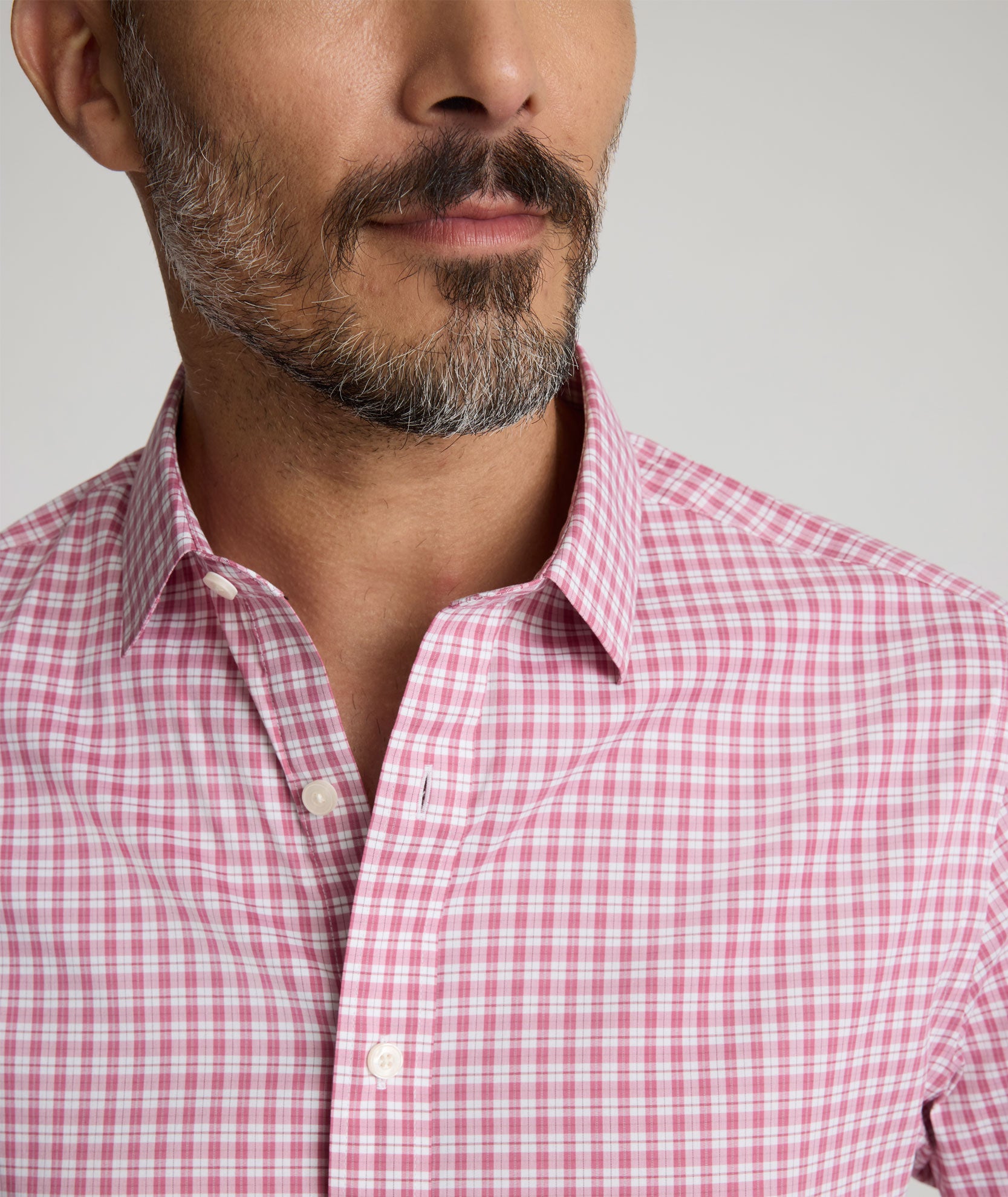 CottonTek™ Kaiser Shirt Red Check | UNTUCKit