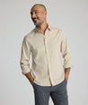 Model is wearing UNTUCKit CottonTek™ Kleinwood Shirt.
