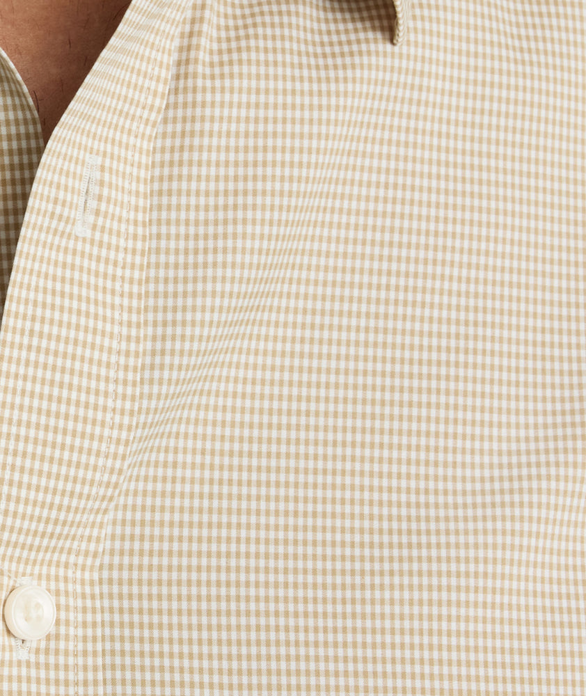 Model is wearing UNTUCKit CottonTek™ Kleinwood Shirt.
