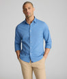 Model wearing an UNTUCKit CottonTek Shirt.
