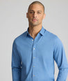 Model wearing an UNTUCKit CottonTek Shirt.