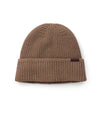 UNTUCKit knit beanie in brown. 