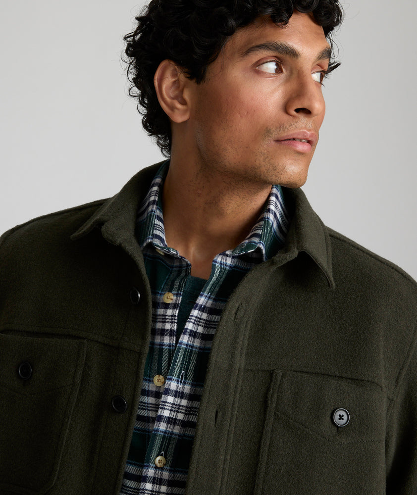 Wool-Blend CPO Jacket - FINAL SALE