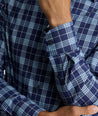 Model is wearing UNTUCKit CottonTek™ Lancaster Shirt.