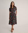 Model is wearing UNTUCKit Floral Larissa Dress.