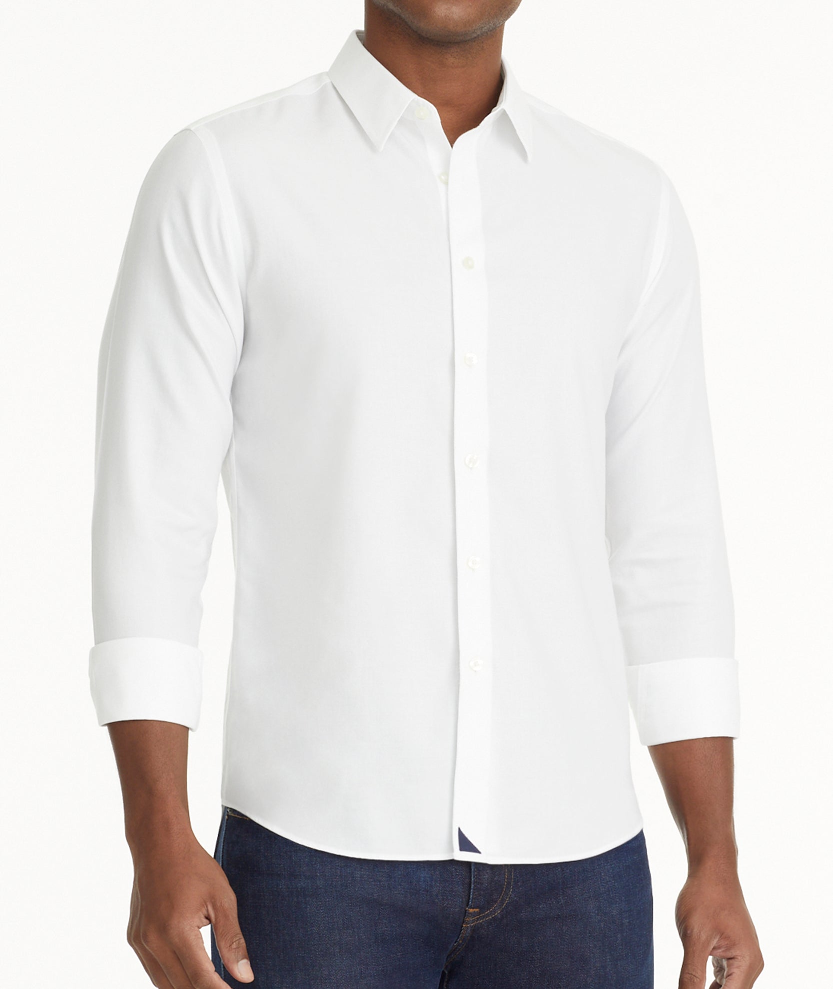 Wrinkle-Free Las Cases Shirt White | UNTUCKit