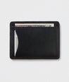 UNTUCKit leather card case in black. 