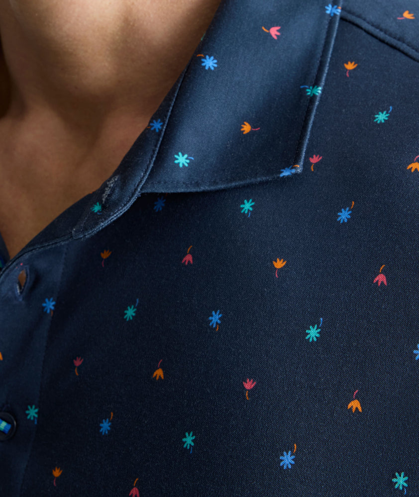 Wrinkle-Free Damaschino Polo