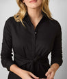 Stretch Cotton Lisa Shirt Dress