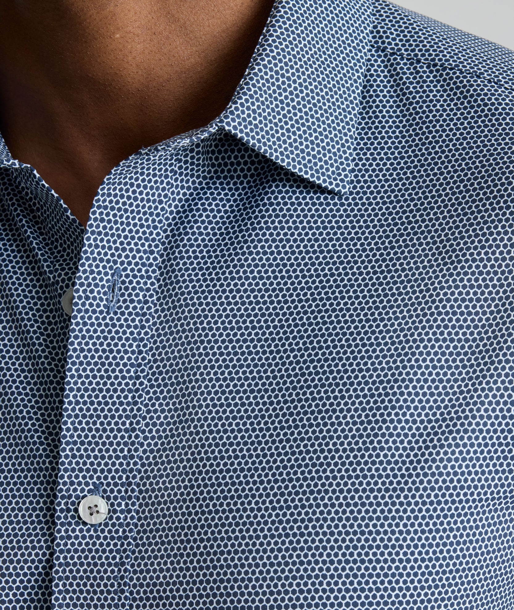 Performance Short-Sleeve Lobo Shirt Navy | UNTUCKit