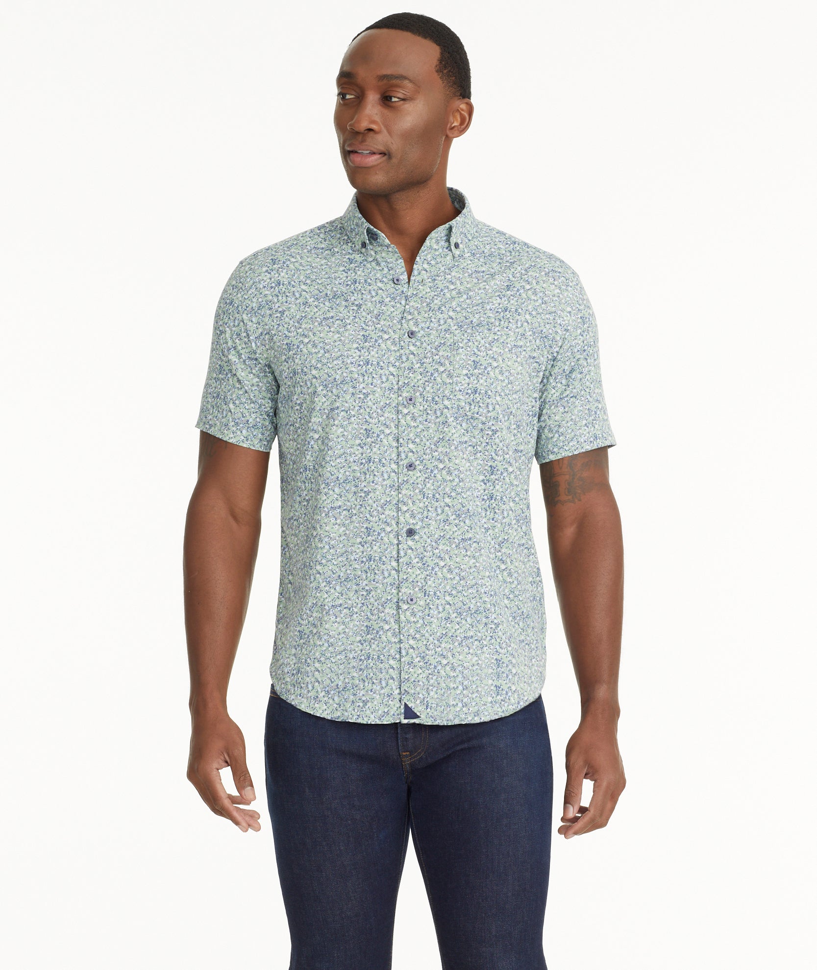 Untucked short sleeve dress on sale shirts