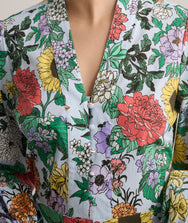 Stretch Cotton Floral Lucia Dress Zoom