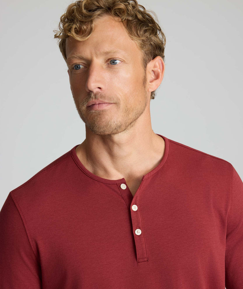 EcoSoft™ Henley - FINAL SALE