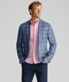 Model is wearing UNTUCKit Mayhold Sports coat. 