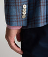 Model is wearing UNTUCKit Mayhold Sports coat. 