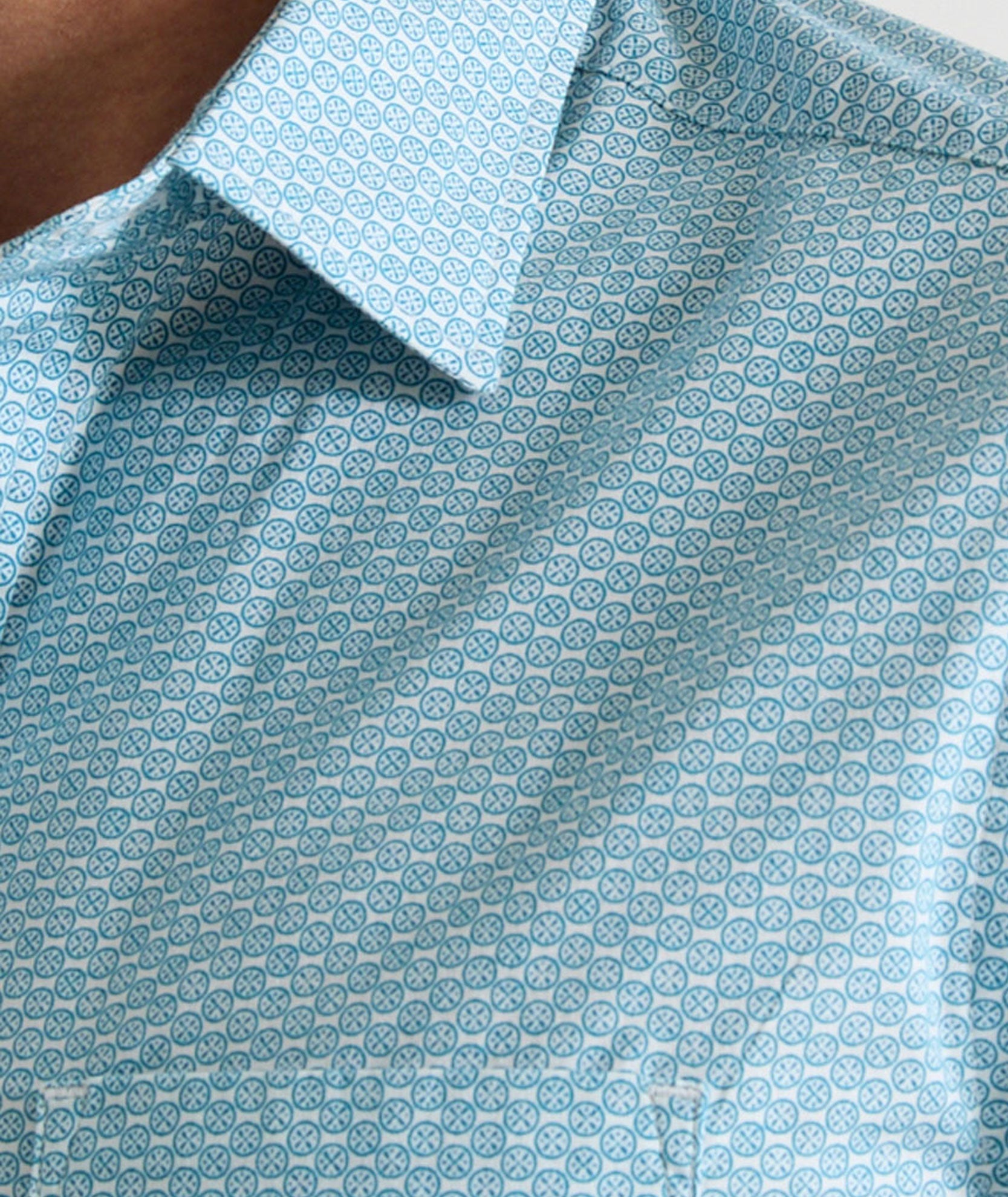 Stretch Cotton Short-Sleeve McCoy Shirt Fair Trade Certified 