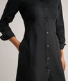 Model is wearing UNTUCKit Stretch Cotton Milan Dress