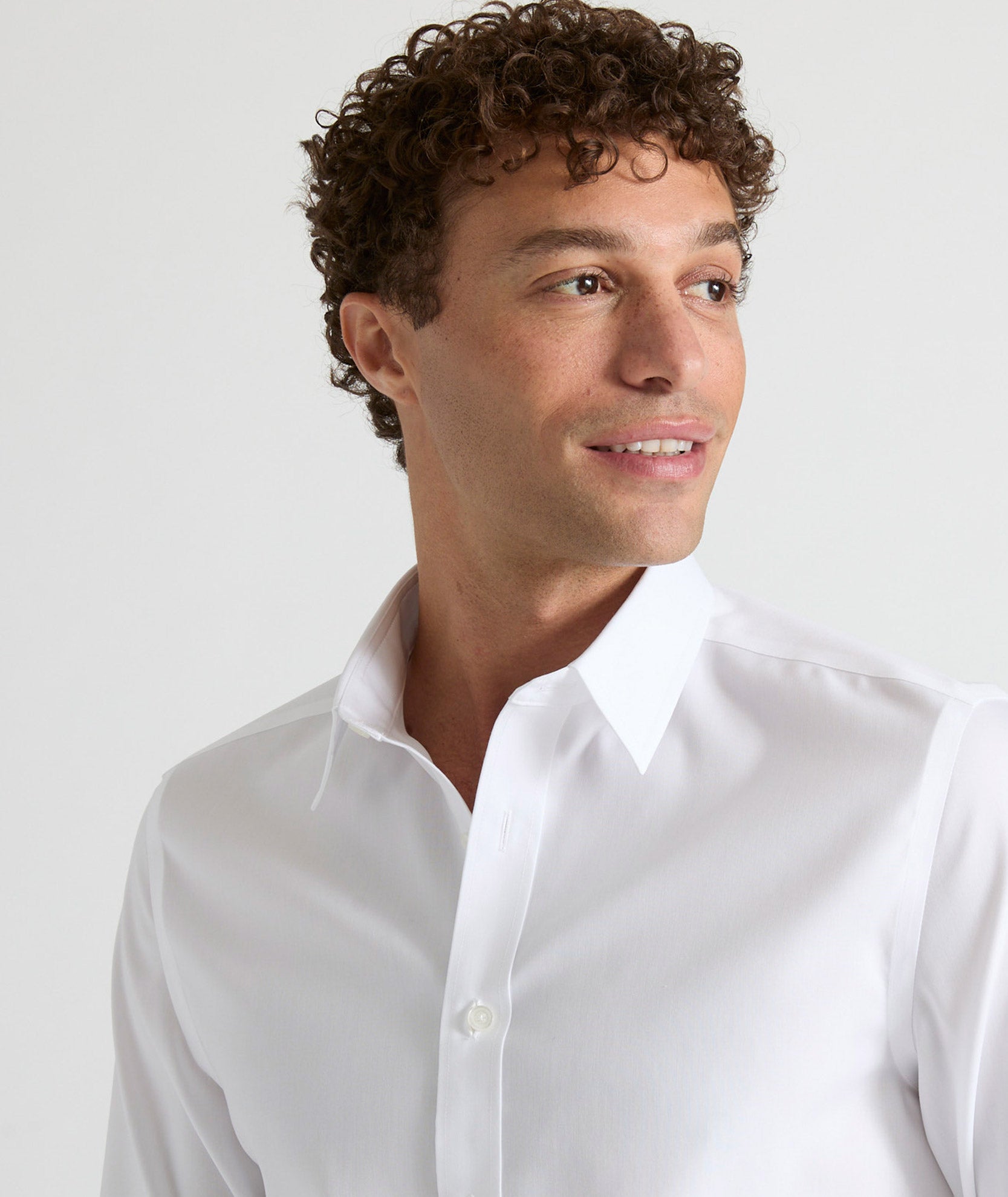 military white dress shirts 7 For All Mankind Slant Military Shirt in Poplin Optical White