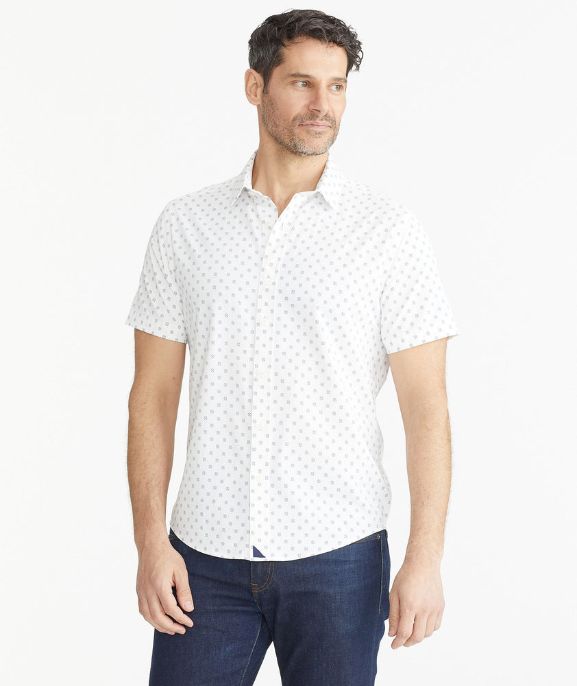 Wrinkle-Free Performance Short-Sleeve Mullins Shirt - FINAL SALE