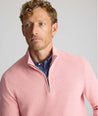 Cotton Quarter-Zip Sweater
