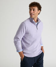 Cotton Quarter-Zip Sweater - FINAL SALE