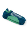 UNTUCKit no show socks in teal. 