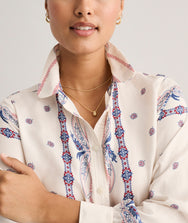 Bandana Print Odette Shirt Zoom