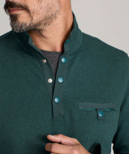 Snap Fleece Pullover Zoom