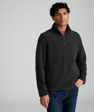 Sherpa Quarter-Zip Sweater - FINAL SALE Zoom