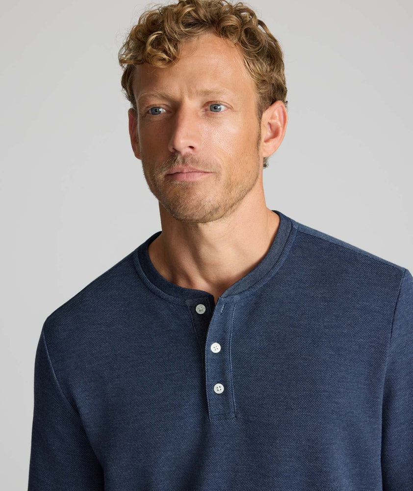 Textured Henley
