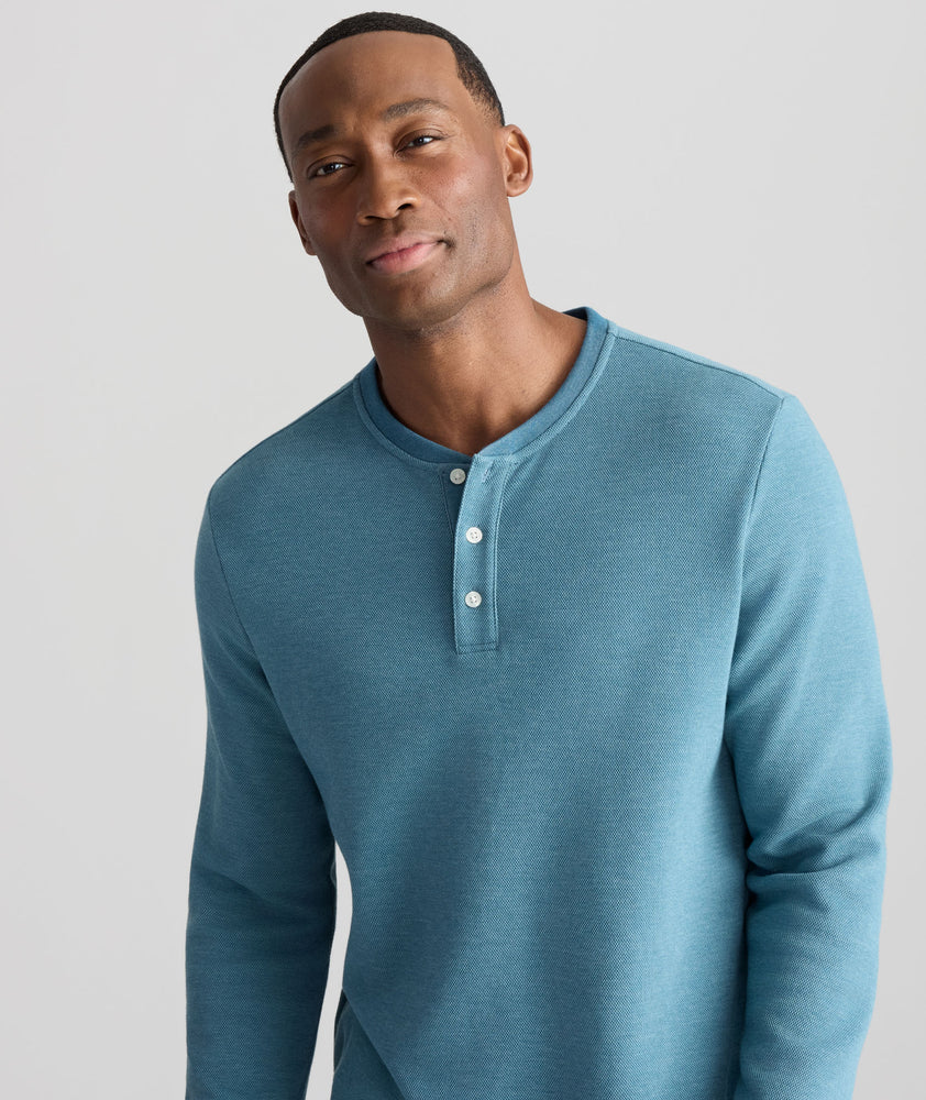 Textured Henley